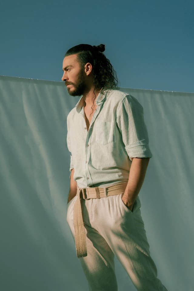 Men Linen Casual Shirt