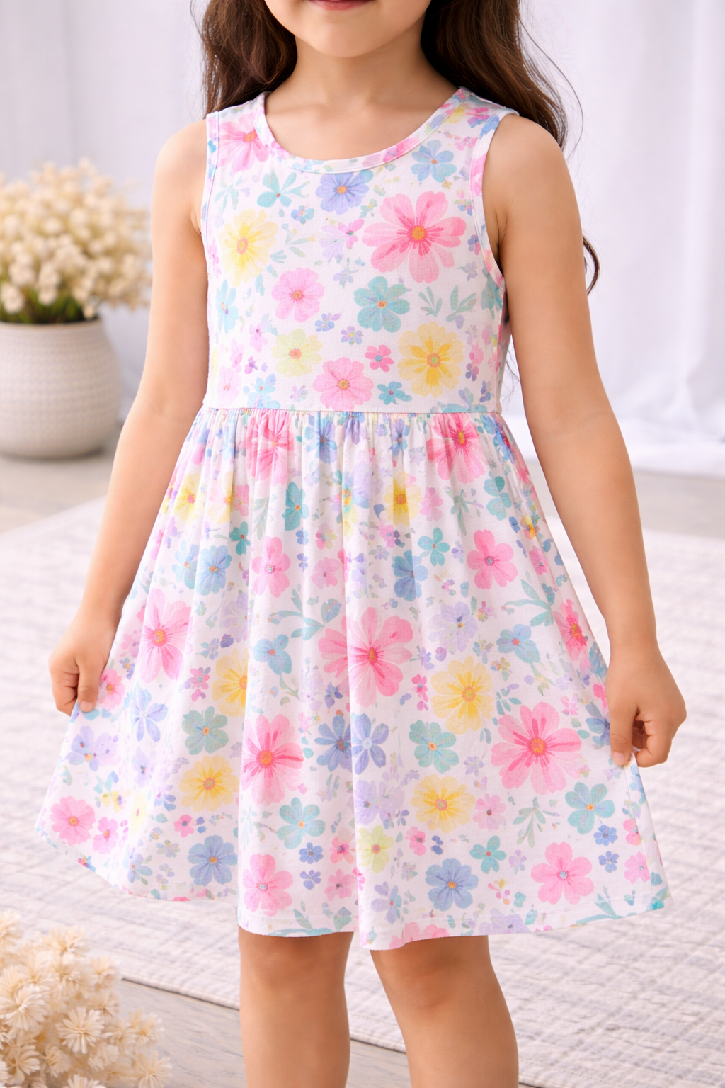 Kids Sleeveless Dress