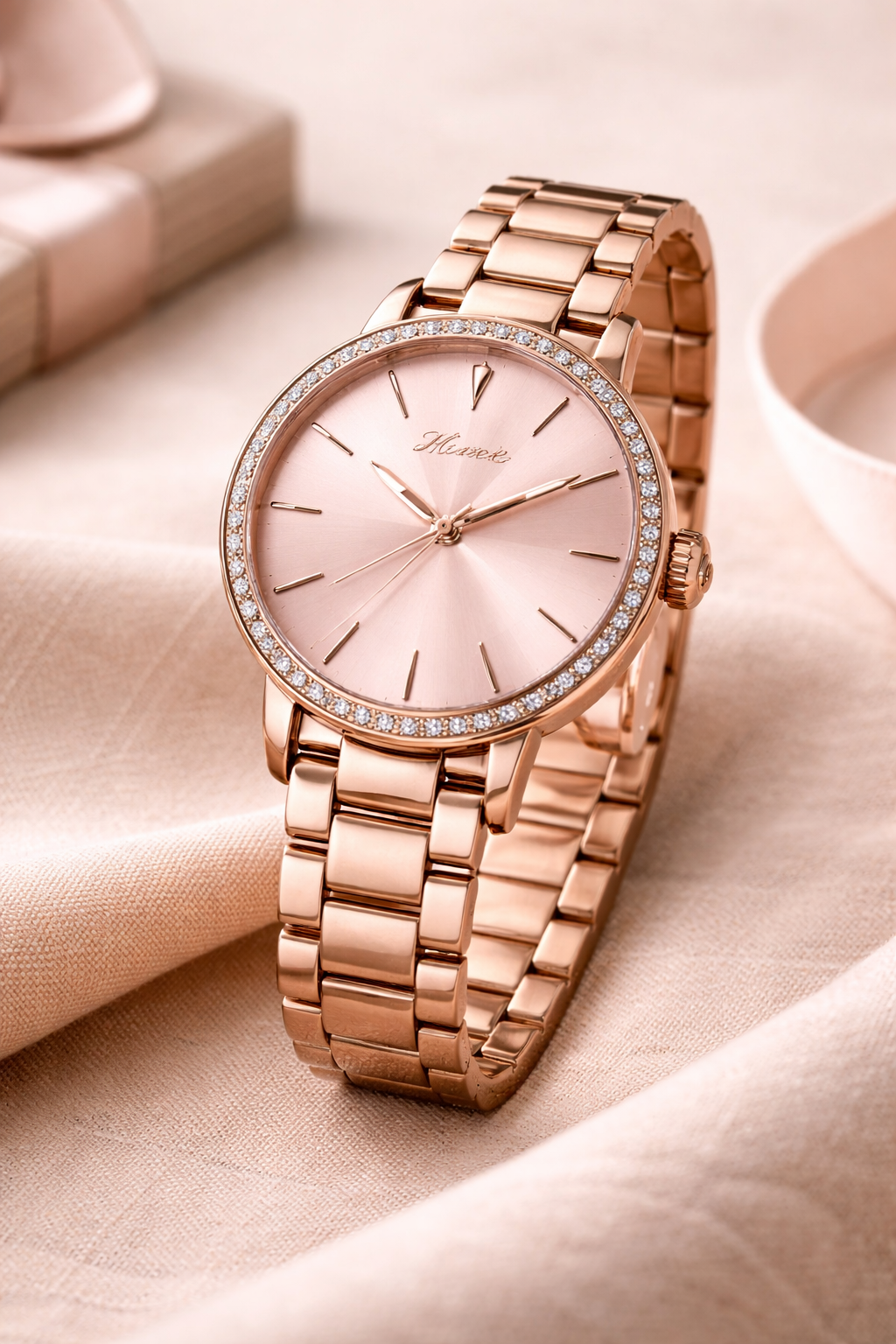 Women Rose Gold Watch