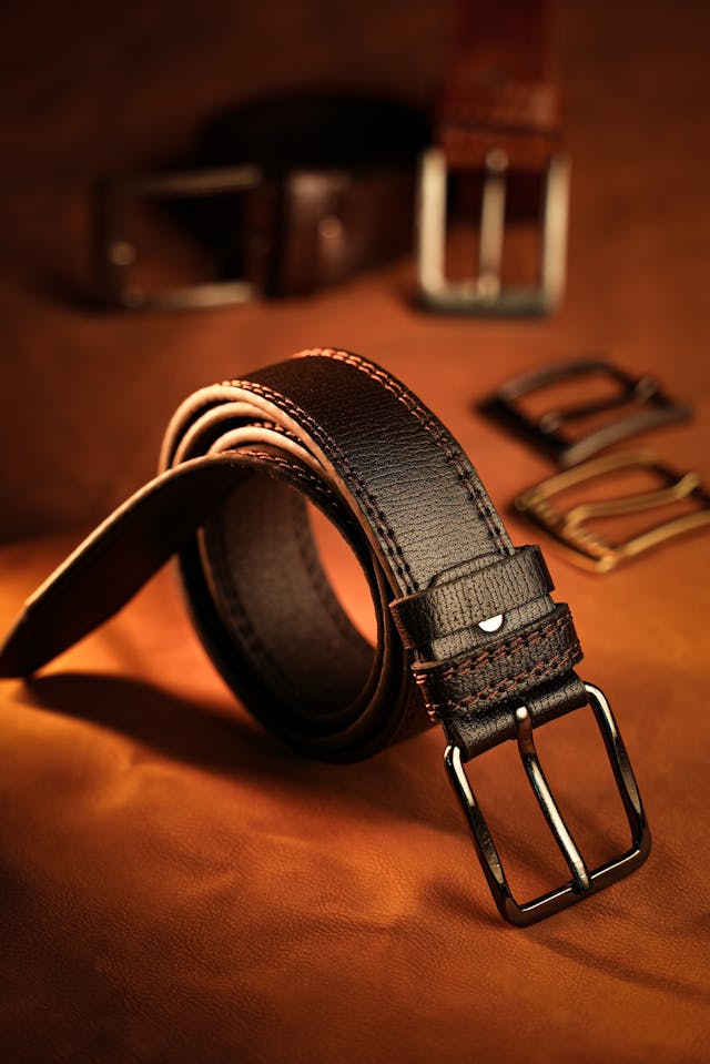 Men Leather Belt