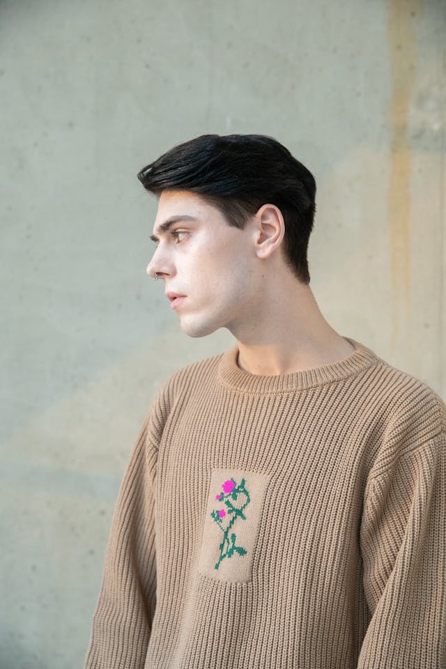 Men Wool Pullover
