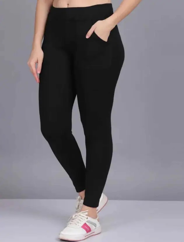 Women Black Jeggings